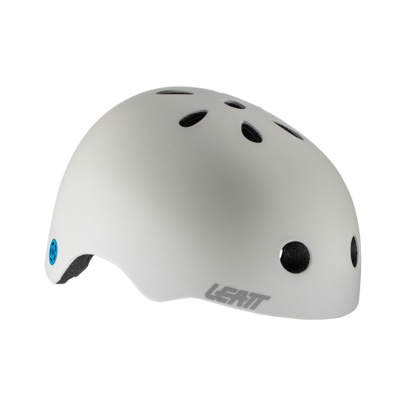 LEATT (nowy kod 2022) KASK ROWEROWY MTB URBAN 1.0 V22 HELMET STEEL KOLOR BIAŁY ROZMIAR M/L 55-59 CM