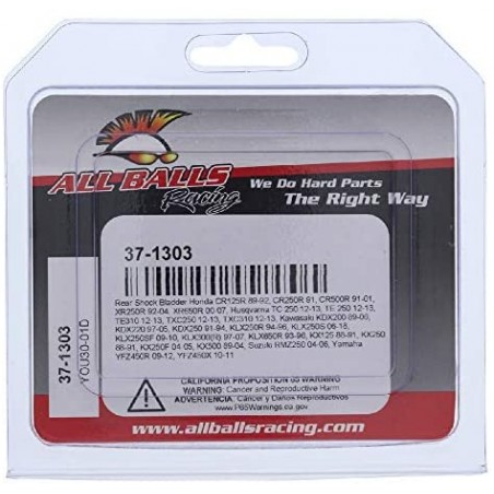 ALL BALLS MEMBRANA (BLADDER) AMORTYZATORA TYLNEGO HONDA XR650R 00-07, HUSQVARNA TC 250 12-13, TE 250 12-13, TE310 12-13, YAMAHA 