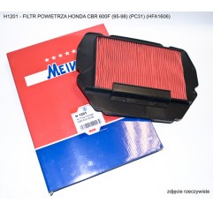 MIW (MEIWA) FILTR POWIETRZA HONDA CBR 600F (95-98) (PC31) (HFA1606)