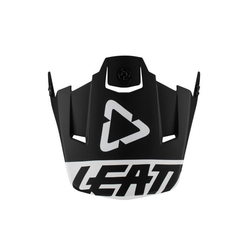 LEATT (2021/2022) DASZEK DO KASKU GPX 3.5 V19.2 WHITE/BLACK KOLOR BIAŁY/CZARNY ROZMIAR M-XXL