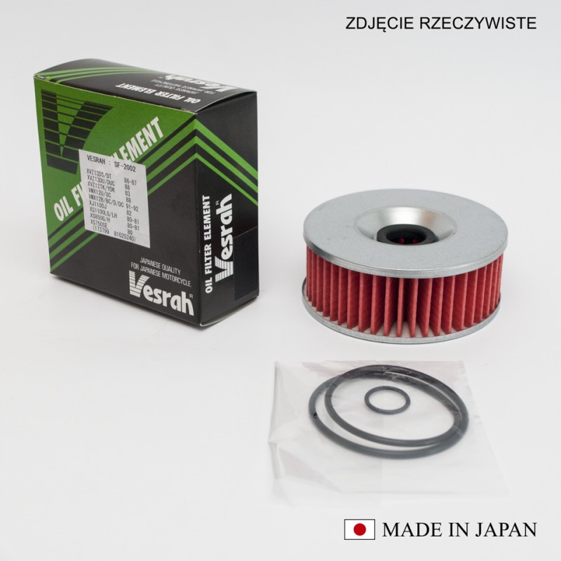 VESRAH FILTR OLEJU HF146 (Z ORINGAMI) (MADE IN JAPAN)