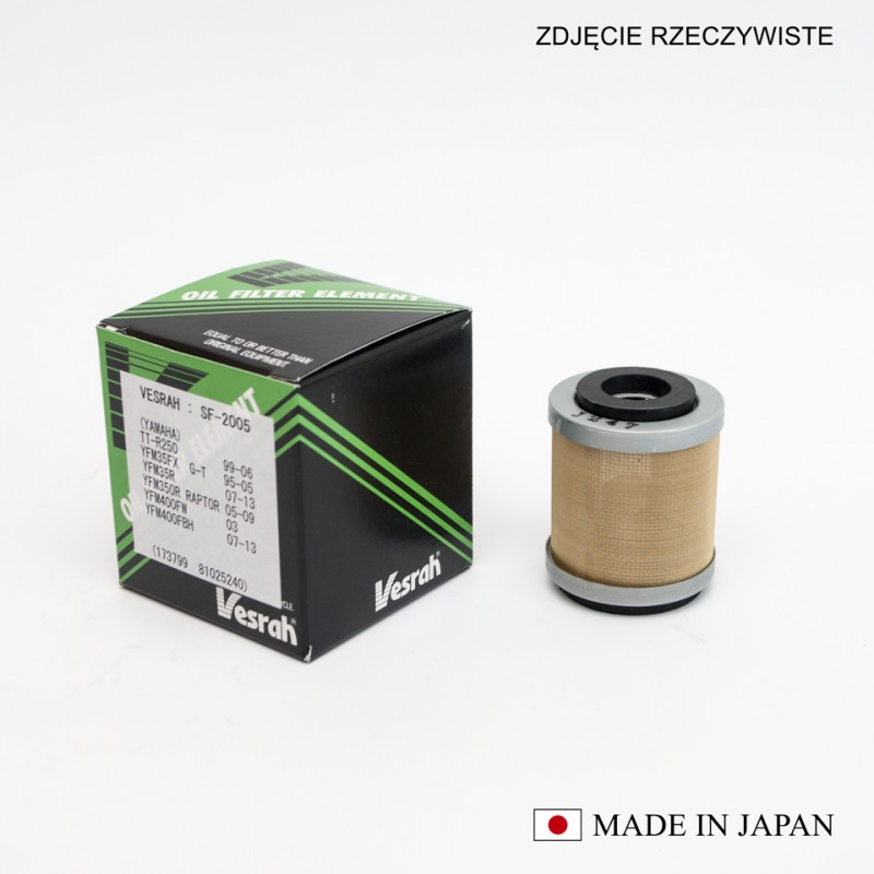 VESRAH FILTR OLEJU HF142 (MADE IN JAPAN)