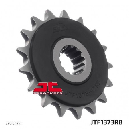 JT ZĘBATKA PRZEDNIA 2042 17 Z GUMĄ HONDA NC 750X/S/DCT '14-'15, INTEGRA 750 DCT '14-'15 (JTF1373.17RB)* (ŁAŃC. 520)