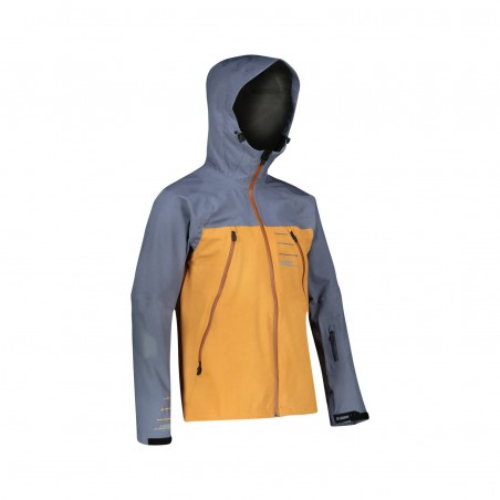 LEATT (NOWOŚĆ 2022) KURTKA ROWEROWA MTB ALLMTN 5.0 JACKET RUST KOLOR RDZAWY/SZARY ROZMIAR XL