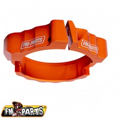 FM-PARTS WZMOCNIENIE WYLOTU WYDECHOWEGO (FLANSZA) KTM/HUSQVARNA '17-22' KOLOR POMARAŃCZOWY