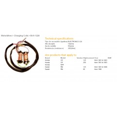 DZE CEWKA WZBUDZENIA (2SZT. KPL.) HONDA CR125/250 81-83, SUZUKI RM125 81-88