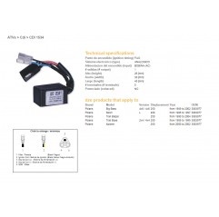 DZE MODUŁ ZAPŁONU CDI POLARIS 250 '89-'04, 400 SPORT '96-'97
