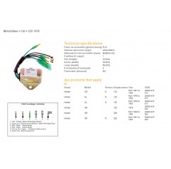 DZE MODUŁ ZAPŁONU CDI HONDA XL125S, XL185S, XR200R (30400-437-013) (30400-437-023)