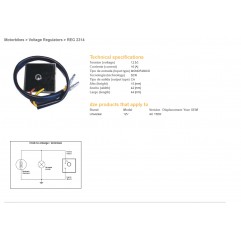 DZE REGULATOR NAPIĘCIA UNIWERSALNY JEDNOFAZOWY (12V, 16A) (ESR012)