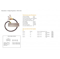 DZE REGULATOR NAPIĘCIA SUZUKI VS 700 85-87, VS 750 88-91, VS 800 92-97 INTRUDER (32800-38A00) (ESR752)