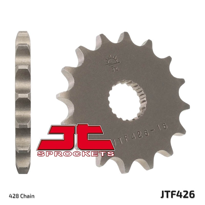 JT ZĘBATKA PRZEDNIA 426 13 SUZUKI GN 125 '92-'00, GS 125 '79-'00 (JTF426.13) (ŁAŃC. 428)