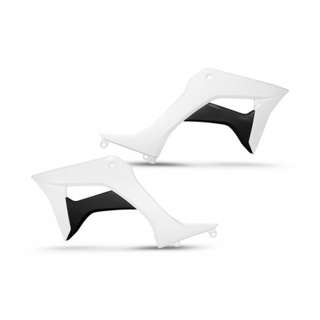 UFO 2021/10 OSŁONY CHŁODNICY HONDA CRF 110F '19-21, KOLOR BIAŁY