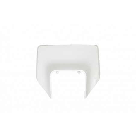 UFO 2021/10 OSŁONA LAMPY PRZÓD HUSQVARNA TE 150/250/300, TX 250/300, FE 250/350/450/501 '20-21, KOLOR BIAŁY (WZÓR OEM)