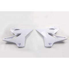 UFO 2021/10 OSŁONY CHŁODNICY YAMAHA YZ 125/250 '15-21, KOLOR BIAŁY