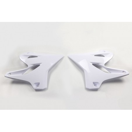UFO 2021/10 OSŁONY CHŁODNICY YAMAHA YZ 125/250 '15-21, KOLOR BIAŁY