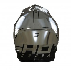 SHOT RACING (2022) KASK MOTO FURIOUS RAW 3.0 CHROME GLOSSY KOLOR CHROM ROZMIAR L