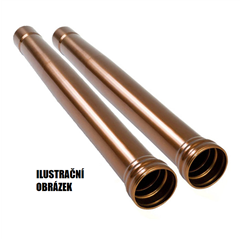 MS, tubus přední vidlice, Aluminium, Husqvarna 701 VITPILEN (2015-) délka 520 mm, barva černá