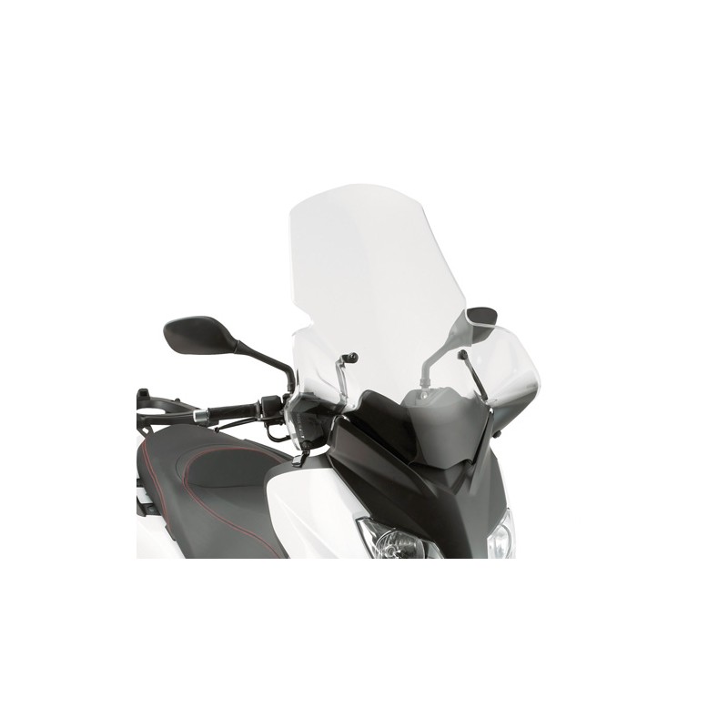 KAPPA SZYBA YAMAHA X-MAX 125-250 (10-13), MBK Skycruiser 125 (10-12) 73,5 X 63 CM PRZEZROCZYSTA - POTRZEBNE MOCOWANIE D446KITK