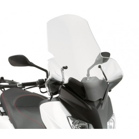 KAPPA SZYBA YAMAHA X-MAX 125-250 (10-13), MBK Skycruiser 125 (10-12) 73,5 X 63 CM PRZEZROCZYSTA - POTRZEBNE MOCOWANIE D446KITK