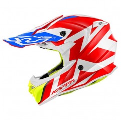 KAPPA 2022/01 KASK KV49 EVO GREAT CROSS KOLOR CZERWONY/BIAŁY ROZM. XS/54