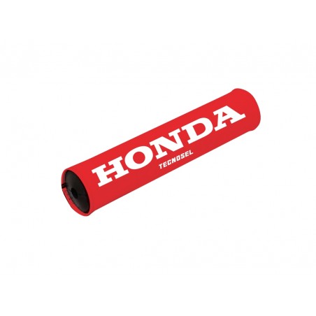 TECNOSEL OSŁONA KIEROWNICY (NA POPRZECZKĘ) TRADITONAL HONDA VINTAGE, KOLOR CZERWONY, LOGO HONDA