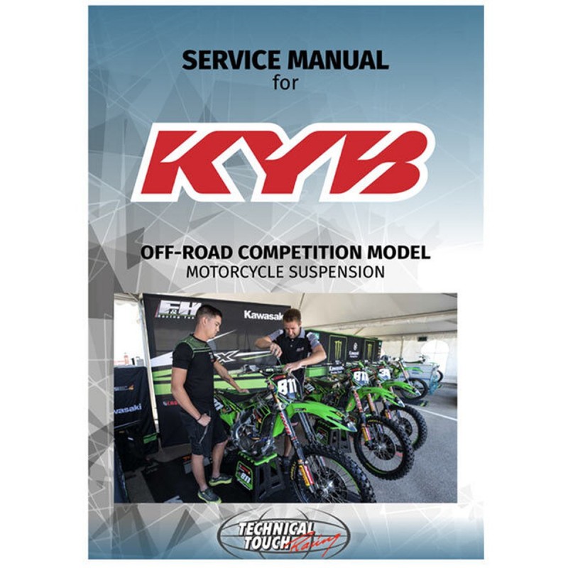 KYB KSIĄŻKA SERWISOWA (OFF-ROAD COMPETITION MODEL) ENGLISH (SERVICE MANUAL)