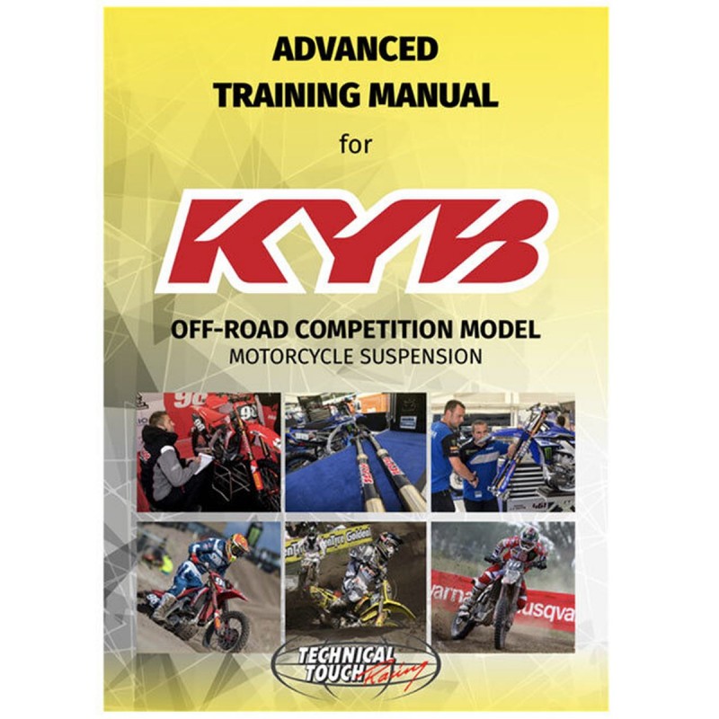 KYB KSIĄŻKA SERWISOWA (OFF-ROAD COMPETITION MODEL ADVANCED) ENGLISH (SERVICE MANUAL)