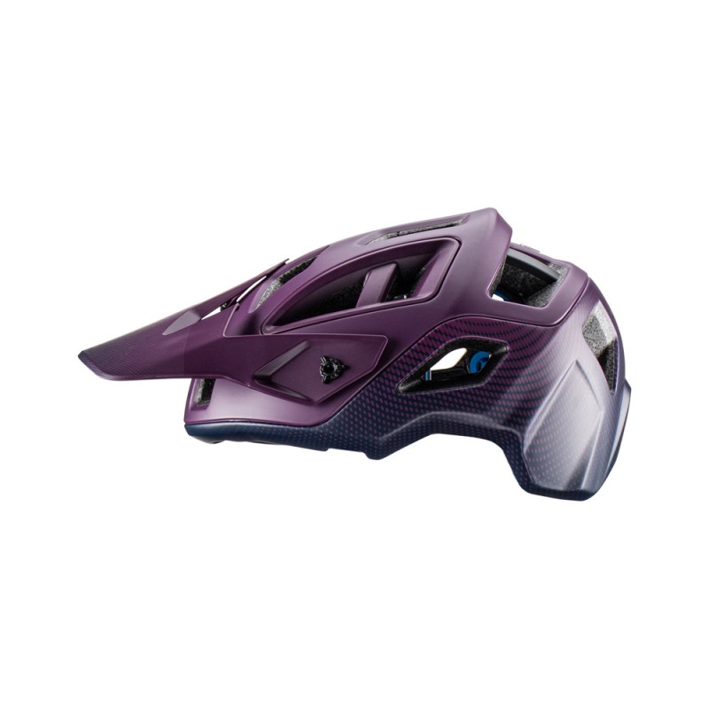 LEATT (NEW FEB 2022) KASK ROWEROWY MTB 3.0 ALLMTN V22 HELMET DUSK KOLOR FIOLETOWY/GRANATOWY ROZMIAR L 59-63cm