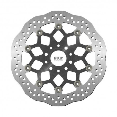 NG TARCZA HAMULCOWA PRZÓD KTM DUKE 890 R ABS '20-'22 (320X52X5MM) (5 OTWORÓW) PŁYWAJĄCA (ŚRODEK ALUMINIOWY) WAVE