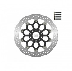 NG TARCZA HAMULCOWA PRZÓD KTM DUKE 790 ABS/790L A2 ABS '18-'22 (320X52X5MM) OVERSIZE Z ADAPTERAMI DO ZACISKÓW (5 OTWORÓW) PŁYWAJ