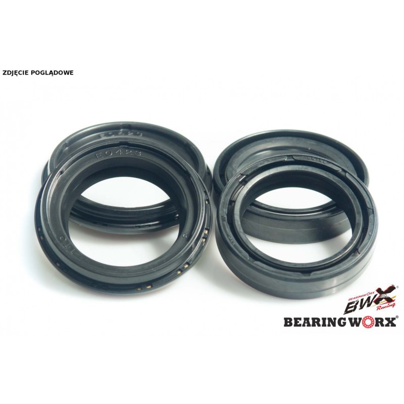 BEARING WORX KOMPLET USZCZELNIACZY OLEJOWYCH I PYŁOWYCH HONDA, KAWASAKI, SUZUKI, TRIUMPH (41X53X8/10,5) (56-129)