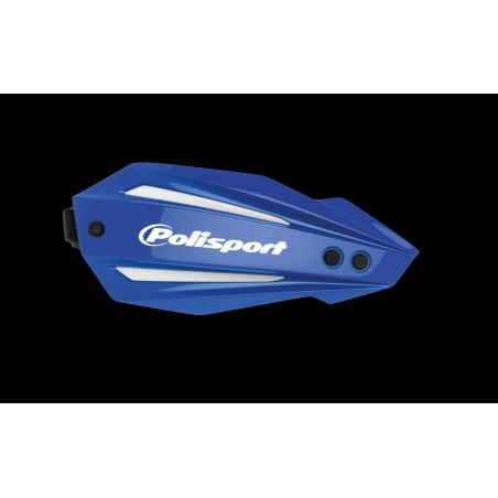 POLISPORT OSŁONY RĄK (HANDBARY) MODEL BULLIT FULL WRAP AROUND Z UNIWERSALNYM ZESTAWEM MONTAŻOWYM 22/28 KOLOR NIEBIESKI
