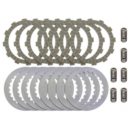 PSYCHIC TARCZE, PRZEKŁADKI I SPRĘŻYNY SPRZĘGŁOWE (KOMPLET) KTM EXC 250 02-03, EXC 450 06-08, SX 450 03, ATV XC 450/525 08-12 (EB