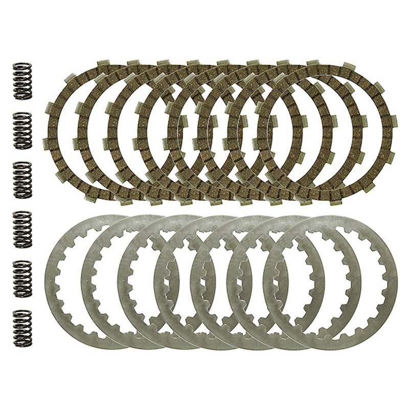 PSYCHIC TARCZE, PRZEKŁADKI I SPRĘŻYNY SPRZĘGŁOWE (KOMPLET) KTM 400 LC4 98-01, 620 DUKE, ADVENTURE '97, 620 LC4 97-98 (EBS5631) (