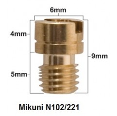 PROX DYSZA GŁÓWNA MIKUNI TYP N102/221 ŚREDNICA 152,5 ( 1 SZT. )